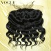 8A Grade 13x6 Full Lace Frontal Body Wave Human Hair,Bleached Knots,Natural Color